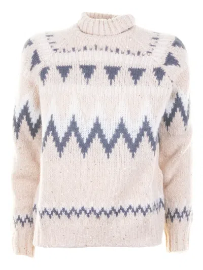 ELEVENTY ROLL-NECK SWEATER