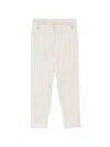 Eleventy Drawstring Zip-pocket Track Pants In Neutral
