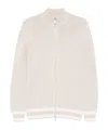 Eleventy Zip-front Cardigan In Neutral
