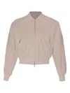 Eleventy Zip-up Bomber Jacket In Neutral