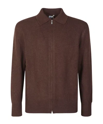 Eleventy Sweatshirt Men Color Dark In Brown