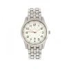 Elevon Garrison Bracelet Watch W/date In Silver/white