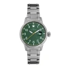 Elevon Stealth Bracelet Watch W/date In Green