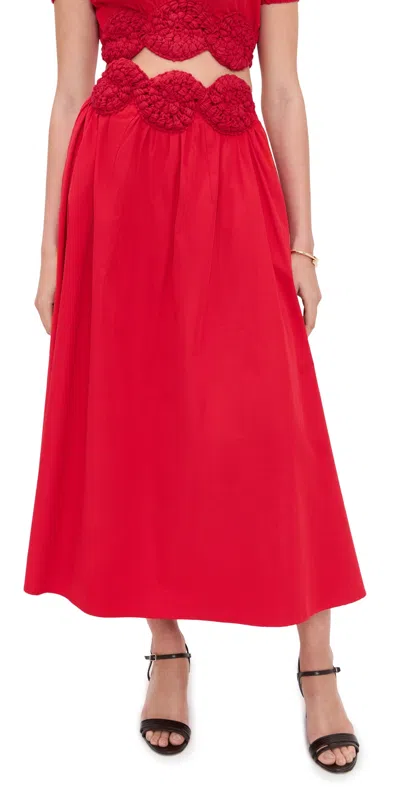 Elexiay Eze Skirt Red