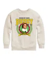 E.l.f. Big Girls Buddy Graphic Raglan Top In Beige,khaki