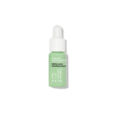E.l.f. Cosmetics Blemish Breakthrough Triple-acid Resurfacing Serum In Green