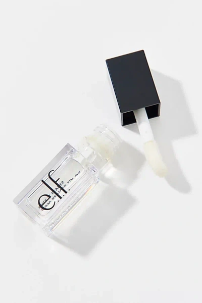 E.l.f. Cosmetics E. L.f. Cosmetics Glow Reviver Lip Oil In Crystal Clear At Urban Outfitters