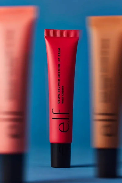 E.l.f. Cosmetics E. L.f. Cosmetics Glow Reviver Melting Flavored Lip Balm In Wild Cherry At Urban Outfitters In Transparent