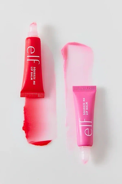 E.l.f. Cosmetics E. L.f. Cosmetics Squeeze Me More Tinted Lip Balm Set In Bubblegum/cherry At Urban Outfitters