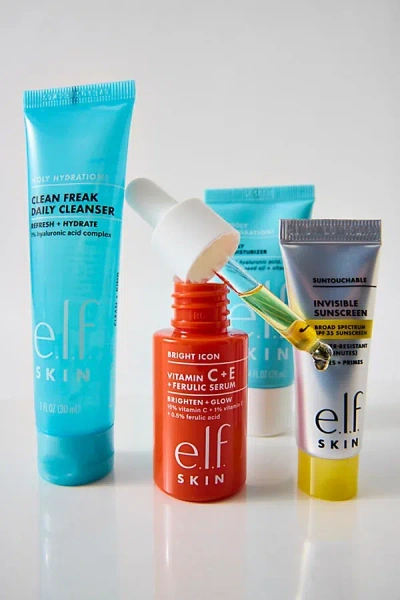 E.l.f. Cosmetics E. L.f. Cosmetics Wake The E. L.f. Up Skincare Kit In Assorted At Urban Outfitters
