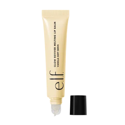 E.l.f. Cosmetics Glow Reviver Melting Lip Balm - Vanilla Soft Serve In White
