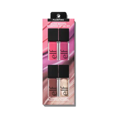 E.l.f. Cosmetics Glow Reviver Plumping Lip Oil Kit