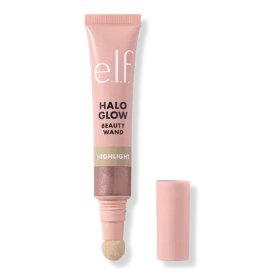 E.l.f. Cosmetics Halo Glow Highlight Beauty Wand - Rose Quartz In Pink