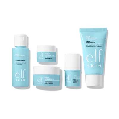 E.l.f. Cosmetics Jet Set Hydration Kit In Transparent