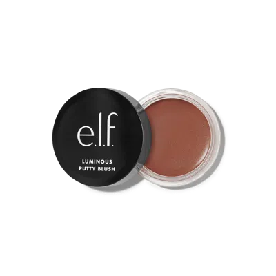 E.l.f. Cosmetics Luminous Putty Blush In Brown