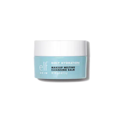 E.l.f. Cosmetics Mini Holy Hydration! Makeup Melting Cleansing Balm In Blue