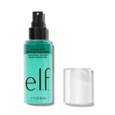 E.l.f. Cosmetics Power Grip Dewy Setting Spray In Transparent