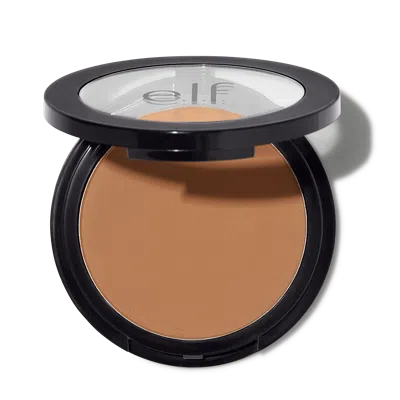 E.l.f. Cosmetics Primer-infused Matte Bronzer In Brown