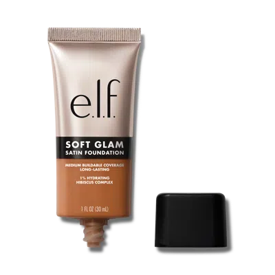 E.l.f. Cosmetics Soft Glam Satin Foundation In Brown