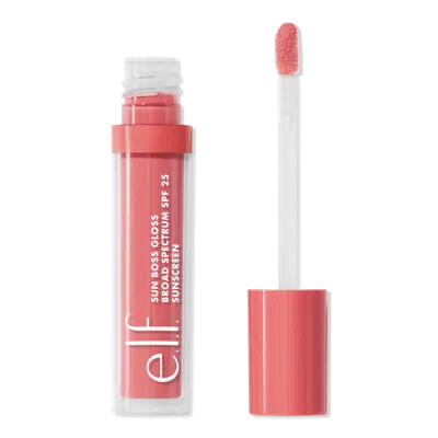 E.l.f. Cosmetics Sun Boss Gloss Spf 25 - Blush Much?