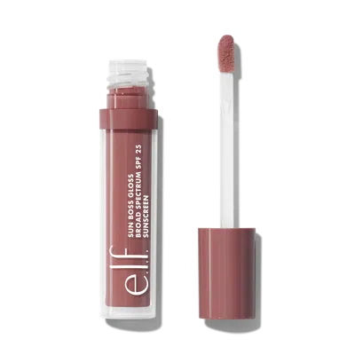 E.l.f. Cosmetics Sun Boss Gloss Spf 25 In Transparent