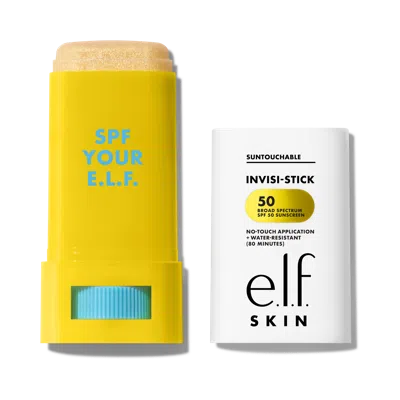 E.l.f. Cosmetics Suntouchable Invisi-stick Spf 50 Glitz In Multi