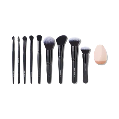 E.l.f. Cosmetics Ten Out Of Ten Brush Kit In Black