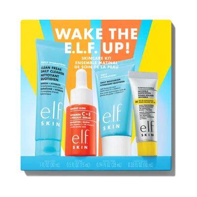 E.l.f. Cosmetics Wake The E.l.f. Up Skincare Kit In Multi