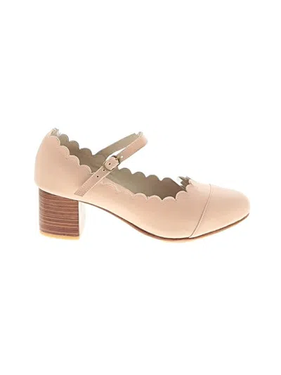 Pre-owned E.l.f. Heels In Tan