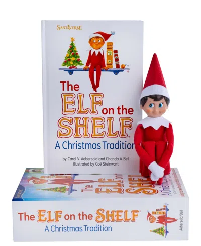 Elf On The Shelf Kids' A Christmas Tradition Boy Toy In Red,white