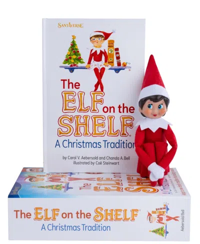 Elf On The Shelf Kids' A Christmas Tradition Girl Toy In Red,white