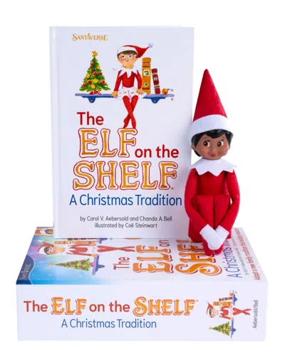 Elf On The Shelf Kids' A Christmas Tradition Girl Toy In Red,white