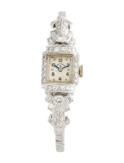 Pre-owned Elgin Carrera Watch, 14mm In Multicolor
