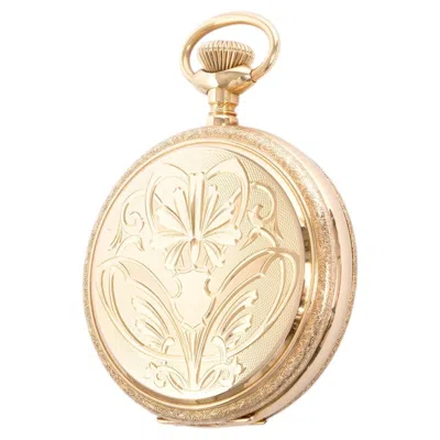 Pre-owned Elgin ( Usa) Pocket Watch, 14ct Yellow Gold, 17 Jewel Mvmt, Weight 84g, C1917