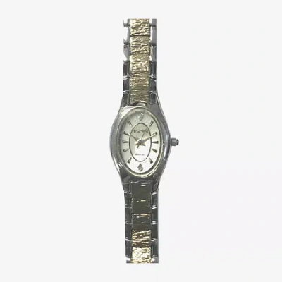 Elgin Womens Two Tone Bracelet Watch Eg239 In Multi