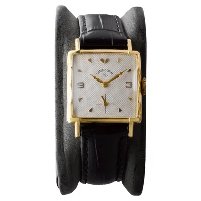 Pre-owned Elgin Yellow Gold Filled Art Deco Watch