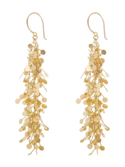 Elhanati 18kt Yellow Gold Dots Cluster Drop Earrings