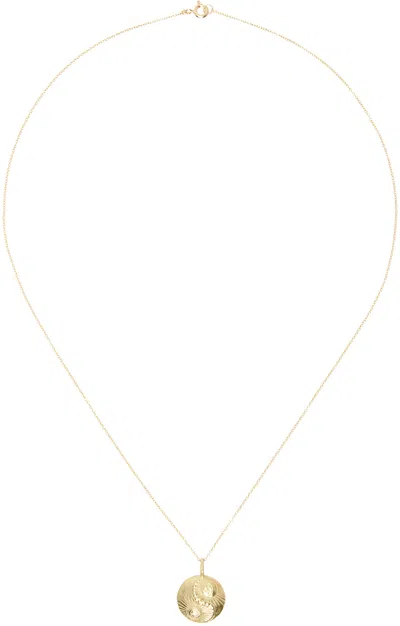 Elhanati Gold Star Sign Gemini Necklace