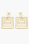 Elhanati Khaite 24k Gold-coated Silver Drop Earrings