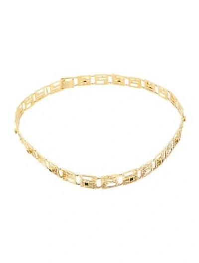 Pre-owned Elhanati X Khaite Spinel Choker Necklace, 14" In Multi