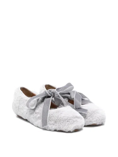 Eli 1957 Kids' Dancer In Fur In Gray