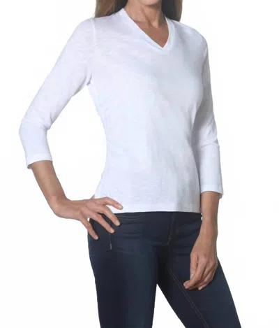 Eli Featherweight Tee In White