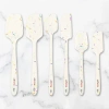 Eli Home 6 Piece Silicone Spatula Set In White