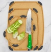 Eli Home Essential Series 4-in-1 Cutting Board Set In Brown