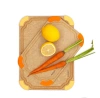 Eli Home Premium Series 2 Pieces Cutting Board Set In Brown