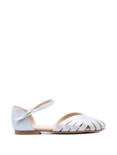 Eli1957 Kids' Cage-style Buckled Sandals In Blue