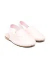 Eli1957 Diamond-quilting Sandals In Pink