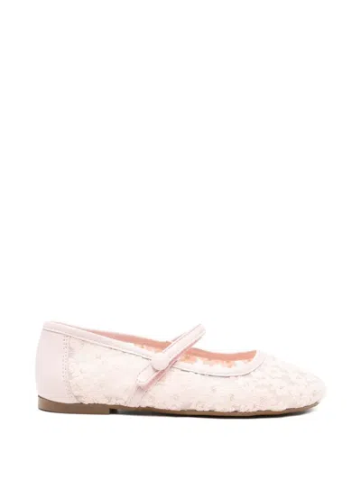 Eli1957 Kids' Floral Ballet Flats In Pink