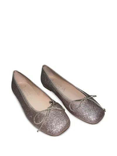 Eli1957 Kids' Glitter-effect Ballet Flats In Pink
