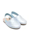 Eli1957 Interwoven Sandals In Blue